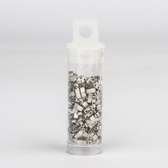 Miyuki Half Tila Glass Seed Beads Palladium Plated HTL-194 WholesaleRhinestone