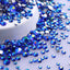 Mixed Sizes Sapphire AB FlatBack Rhinestones For Nail Art Silver Back WholesaleRhinestone