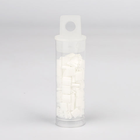 Miyuki Tila Glass Seed Beads Opaque White TL-402 WholesaleRhinestone