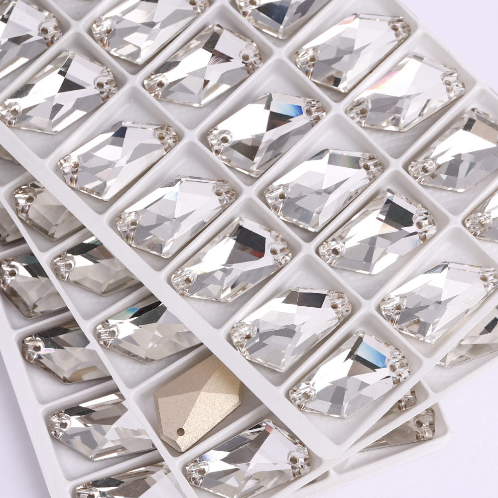 Crystal De-Art Shape High Quality Glass Sew-on Rhinestones WholesaleRhinestone