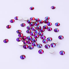 Dark Siam AB Glass FlatBack Rhinestones In Bulk WholesaleRhinestone