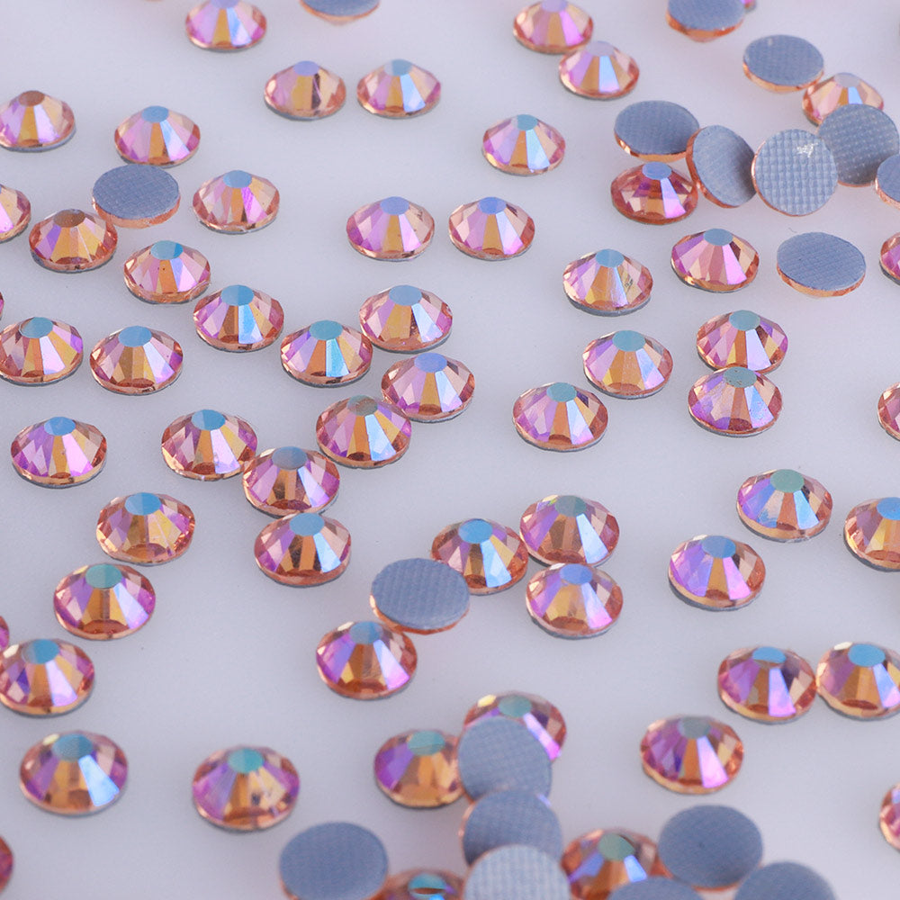 Champagne AB Glass HotFix Rhinestones WholesaleRhinestone