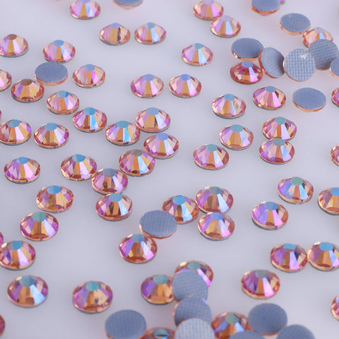 Champagne AB Glass HotFix Rhinestones WholesaleRhinestone