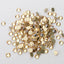 Golden Shadow Glass Flat Back Glue-On Rhinestones 16 Cut Facets In Bulk WholesaleRhinestone