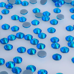 Capri Blue AB Glass HotFix Rhinestones WholesaleRhinestone