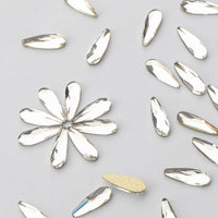Raindrop Shape Crystal Flat Back Fancy Rhinestones WholesaleRhinestone