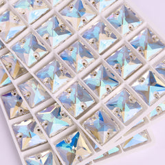 Moonlight Square Shape High Quality Glass Sew-on Rhinestones WholesaleRhinestone