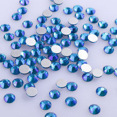 Indicolite AB Glass FlatBack Rhinestones In Bulk WholesaleRhinestone