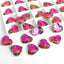 Vitrail Rose Heart Shape High Quality Glass Sew-on Rhinestones WholesaleRhinestone