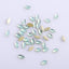 Navette Shape Green Opal Flat Back Fancy Rhinestones WholesaleRhinestone