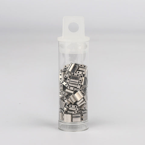 Miyuki Tila Glass Seed Beads Palladium Plated TL-194 WholesaleRhinestone