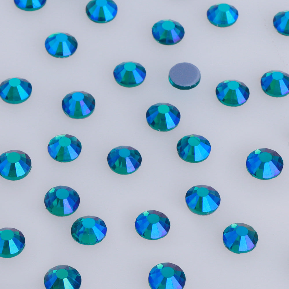 Blue Zircon AB Glass HotFix Rhinestones WholesaleRhinestone