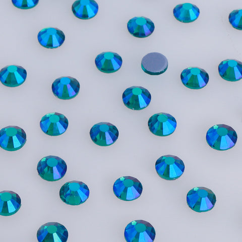 Blue Zircon AB Glass HotFix Rhinestones WholesaleRhinestone