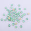 Round Shape Green Opal Flat Back Fancy Rhinestones WholesaleRhinestone