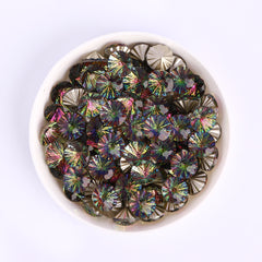 Millennium Series Round Shape Rainbow Glass Pointed Back Fancy Rhinestones WholesaleRhinestone