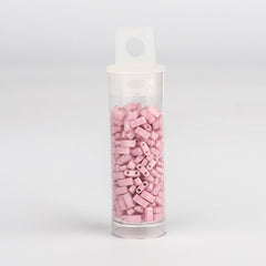 Miyuki Half Tila Glass Seed Beads Opaque Luster Antique Rose HTL-599 WholesaleRhinestone