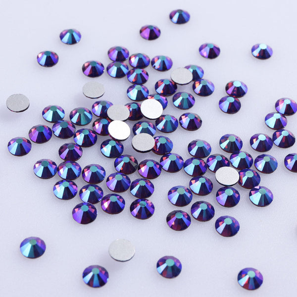 Amethyst AB Glass FlatBack Rhinestones In Bulk WholesaleRhinestone