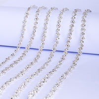 Sew-on Crystal Glass Rhinestone Trim Chain Applique RA841 WholesaleRhinestone