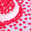 Neon Red Glass FlatBack Neon Rhinestones WholesaleRhinestone