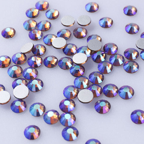 Smoked Topaz AB Glass FlatBack Rhinestones In Bulk WholesaleRhinestone