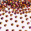 Golden Magic Glass FlatBack Rhinestones Silver Back WholesaleRhinestone