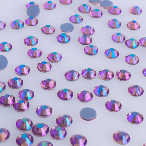 Light Amethyst AB Glass HotFix Rhinestones WholesaleRhinestone