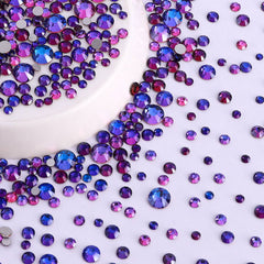 Mixed Sizes Purple Majesty FlatBack Rhinestones For Nail Art WholesaleRhinestone