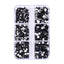 Mixed Sizes 6 Grid Box Montana Glass FlatBack Rhinestones For Nail Art  Silver Back WholesaleRhinestone