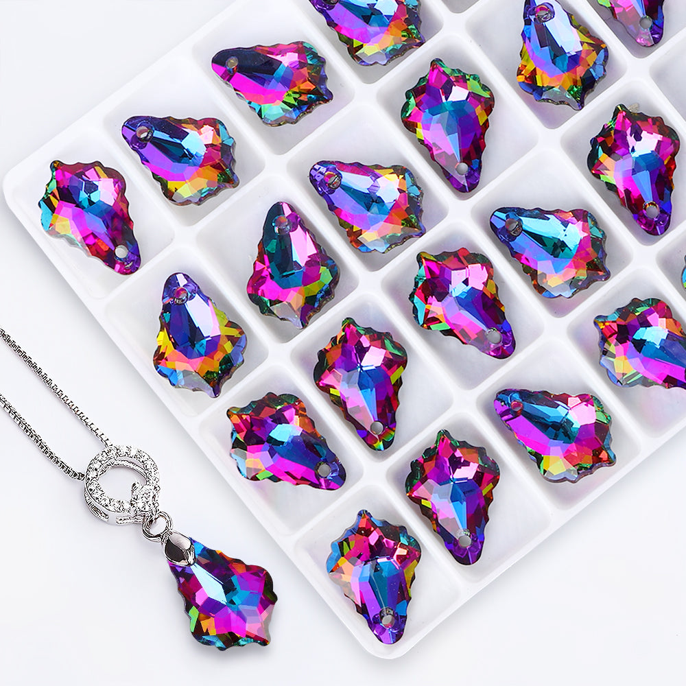 Volcano Baroque High Quality Glass Rhinestone Pendant Secondary image