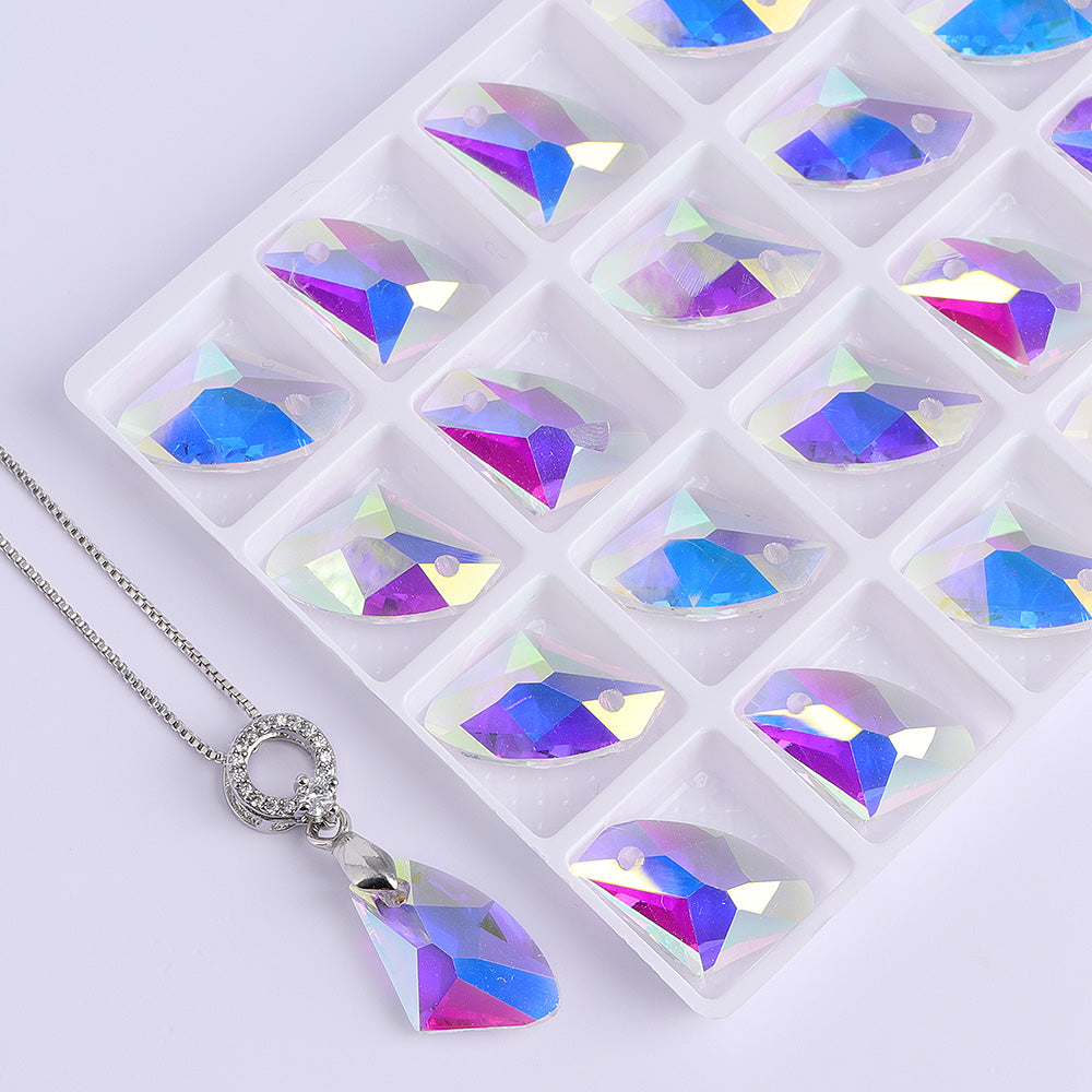 Crystal AB Galáctico Colgante de diez kilómetros de vidrio de alta calidad Imagen secundaria del producto