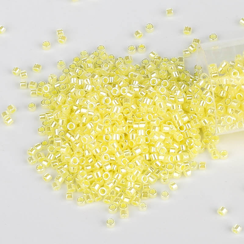 Miyuki Delica Seed Beads 11/0 Light Lemon Ice Ceylon DB-232 WholesaleRhinestone