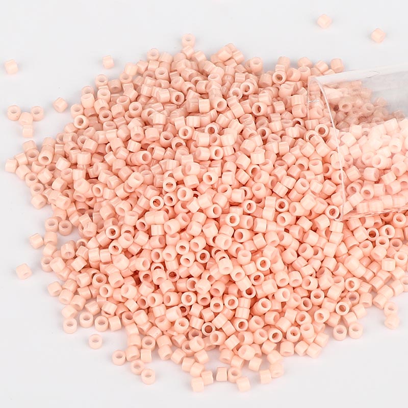 Miyuki Delica Seed Beads 11/0 Opaque Light Salmon DB-1493 WholesaleRhinestone