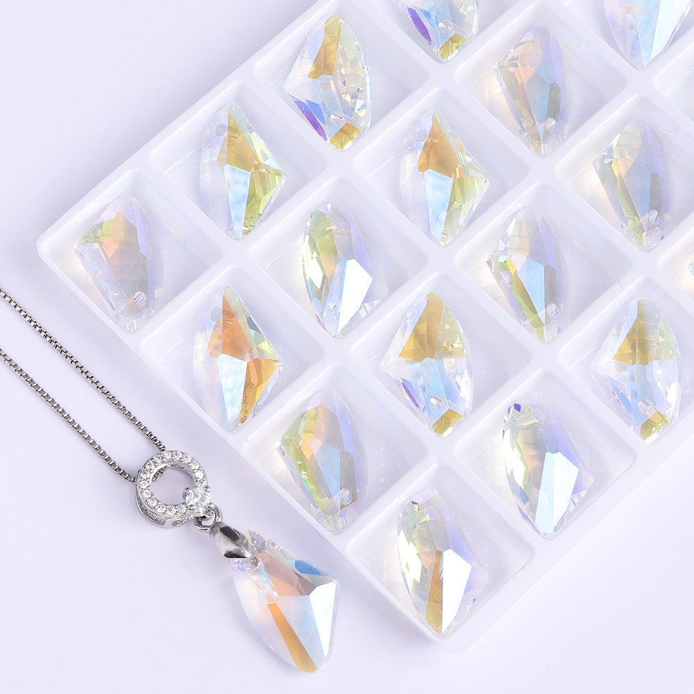 Crystal Shimmer Galactic High Quality Glass Rhinestone Pendant WholesaleRhinestone