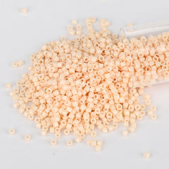 Miyuki Delica Seed Beads 11/0 Opaque Light Peach DB-1492 WholesaleRhinestone