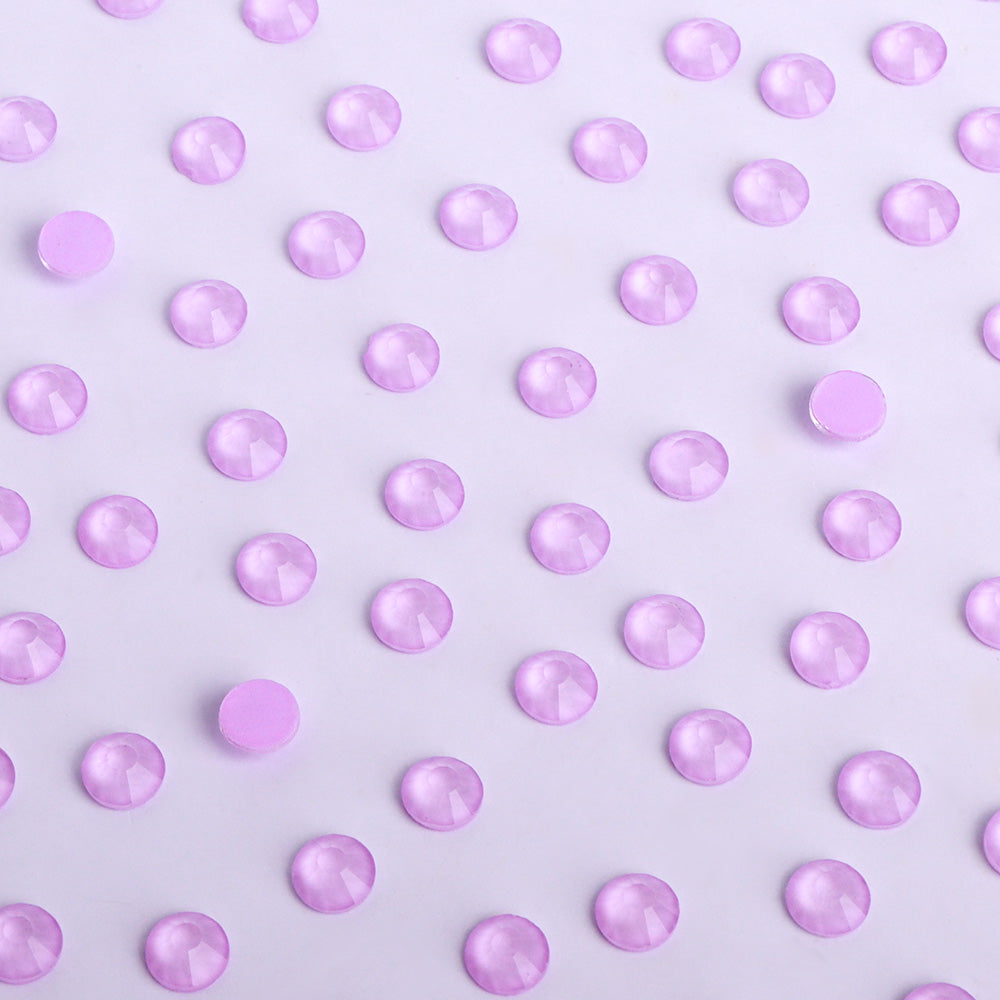 Light Violet Glass FlatBack Neon Rhinestones WholesaleRhinestone