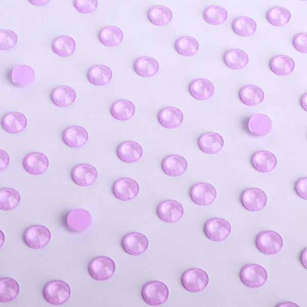 Light Violet Glass FlatBack Neon Rhinestones WholesaleRhinestone