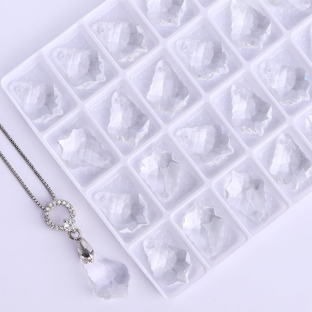 Crystal Barroque Colgante de diez kinestona de vidrio de alta calidad Imagen secundaria del producto