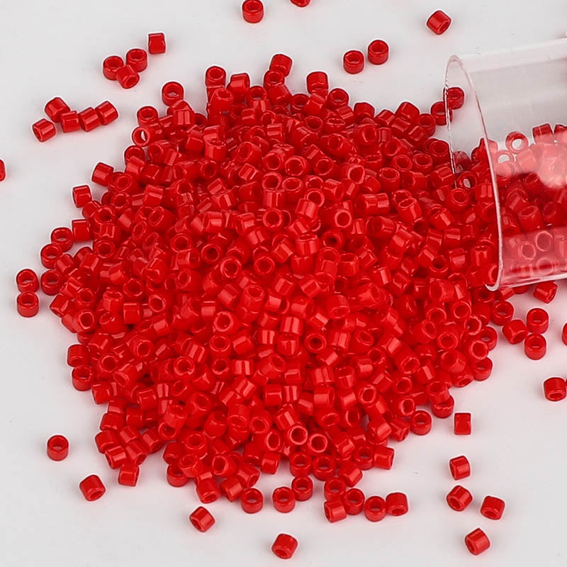 Miyuki Delica Seed Beads 11/0 Opaque Red DB-723 WholesaleRhinestone