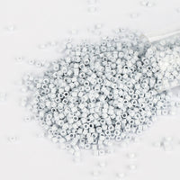 Miyuki Delica Seed Beads 11/0 Opaque Light Gray Luster DB-209 WholesaleRhinestone