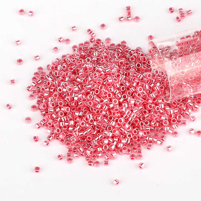 Miyuki Delica Seed Beads 11/0 Carnation Pink Ceylon DB-236 WholesaleRhinestone