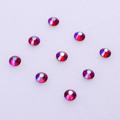 Siam AB Glass FlatBack Rhinestones In Bulk WholesaleRhinestone