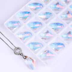 Light Crystal AB Galactic High Quality Glass Rhinestone Pendant WholesaleRhinestone