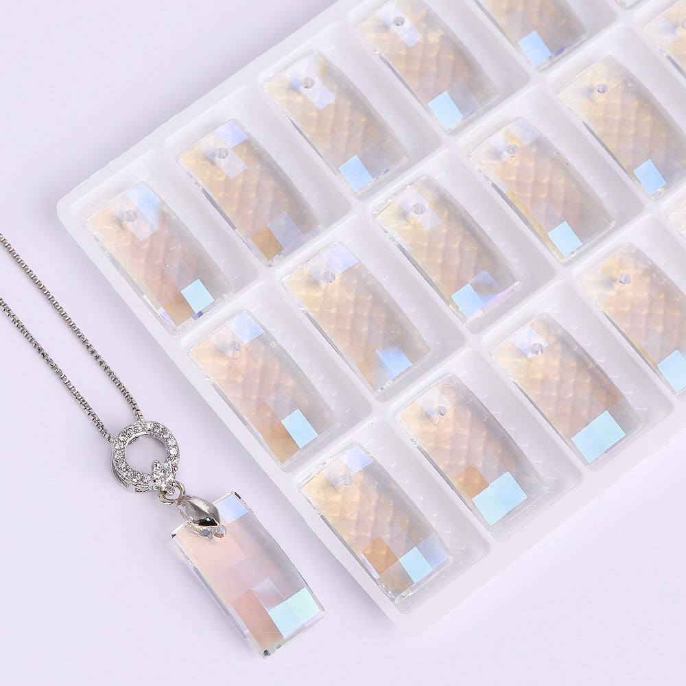 Måneskin urban form af høj kvalitet glas rhinestone pendel Sekundært billede