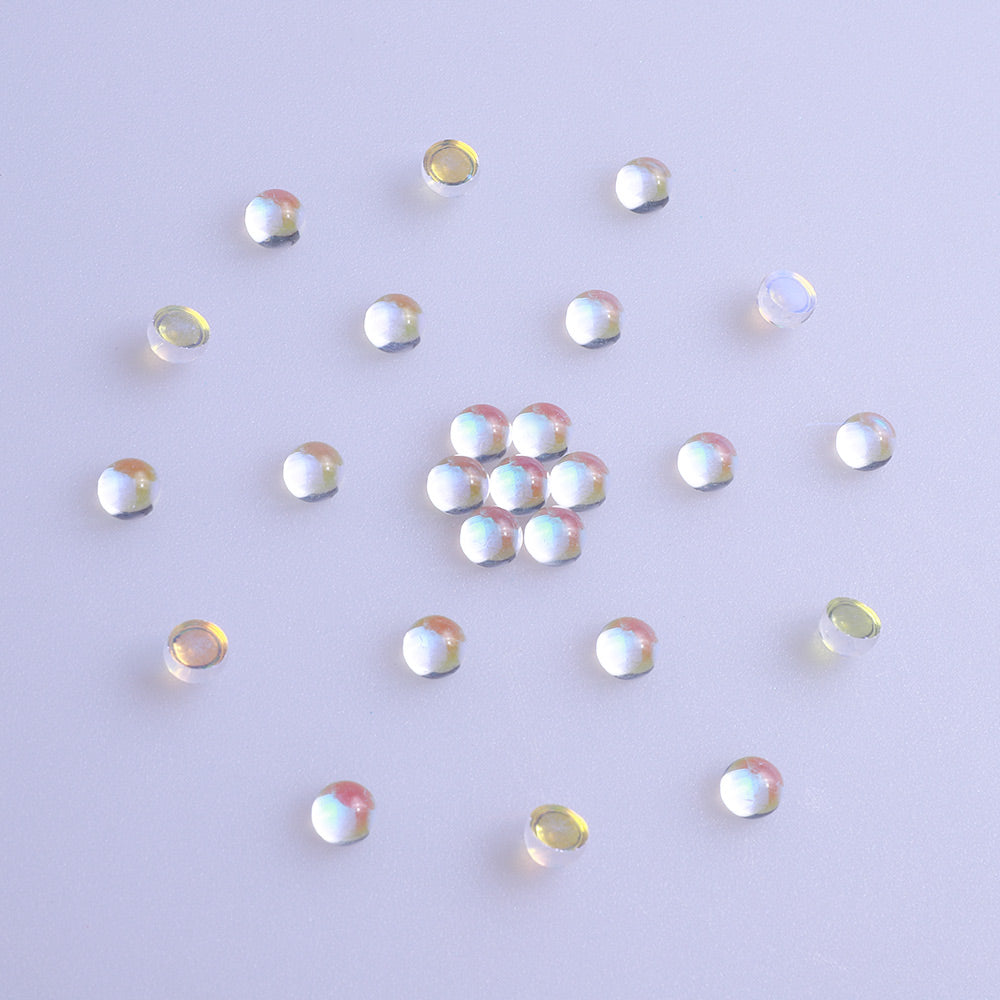 Starry Sky Mermaid Tears Glass Half Pearls Rhinestones For Nail Art WholesaleRhinestone