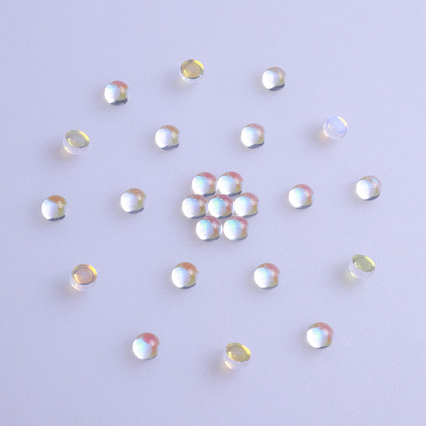 Starry Sky Mermaid Tears Glass Half Pearls Rhinestones For Nail Art WholesaleRhinestone