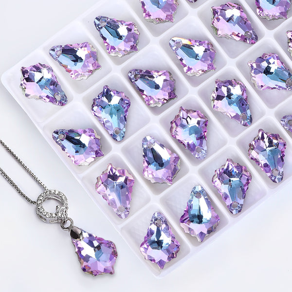 Vitrail Light Baroque High Quality Glass Rhinestone Pendant WholesaleRhinestone