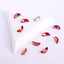 Purple Volcano Butterfly Shape Pointed Back Fancy Rhinestones WholesaleRhinestone