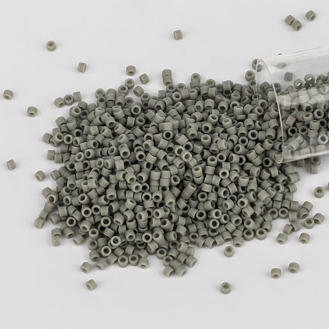 Miyuki Delica Seed Beads 11/0 Opaque Matte Grey DB-761 WholesaleRhinestone
