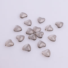 Heart Shape Black Diamond Flat Back Fancy Rhinestones WholesaleRhinestone
