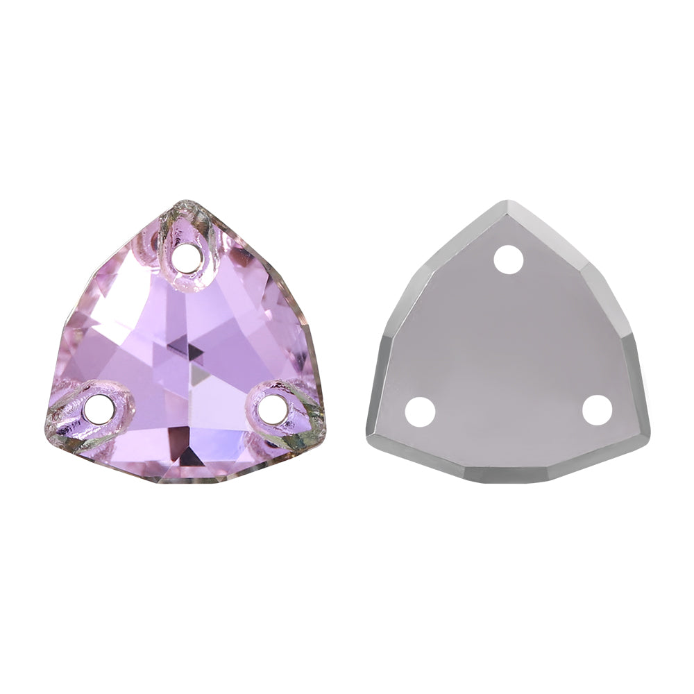 Vitrail Light Trilliant Shape High Quality Glass Sew-on Rhinestones Secondary image